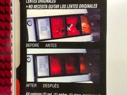 CarGo 19456 Tail Light Tail Lamp Lens Repair Kit: Amber, Clear & Red Patches
