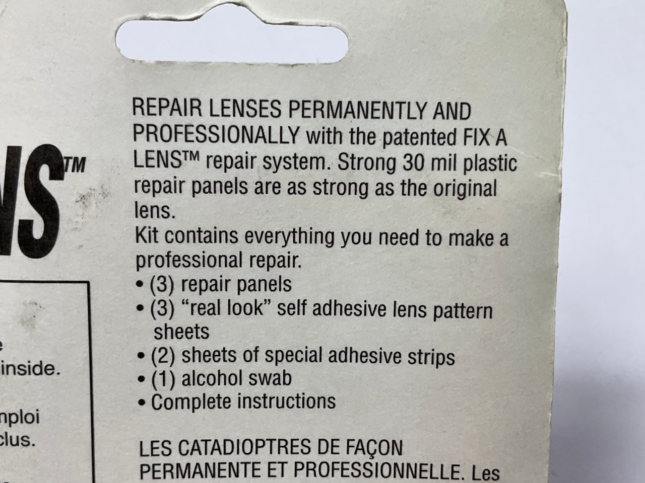 Cargo 19494 RED Tail Light Lamp Lens Repair Tape - Works On Flat Or Curved Lens