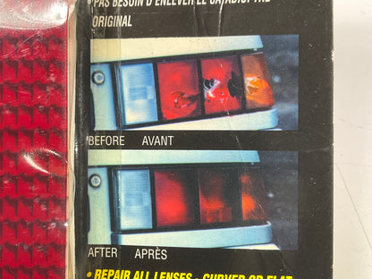 Cargo 19494 RED Tail Light Lamp Lens Repair Tape - Works On Flat Or Curved Lens