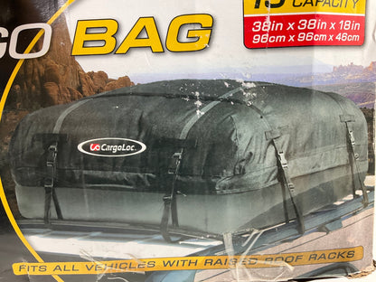 NEW, OPEN BOX Cargoloc 32424  Roof Top Waterproof Cargo Bag - 38'' X 38'' X 18''