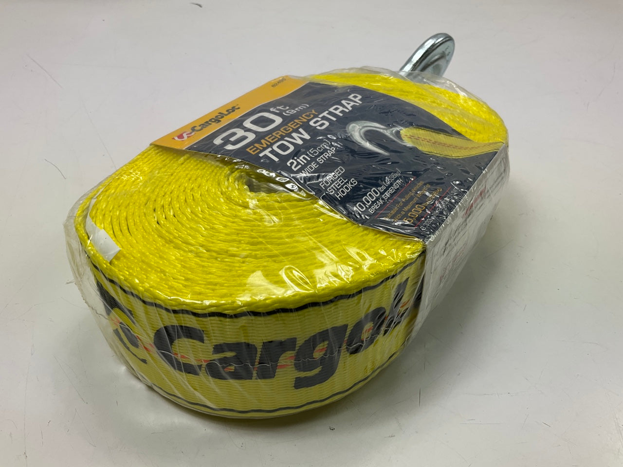 Cargoloc 82495 2'' X 30' Emergency Recovery Tow Strap LOAD LIMIT 5000lbs