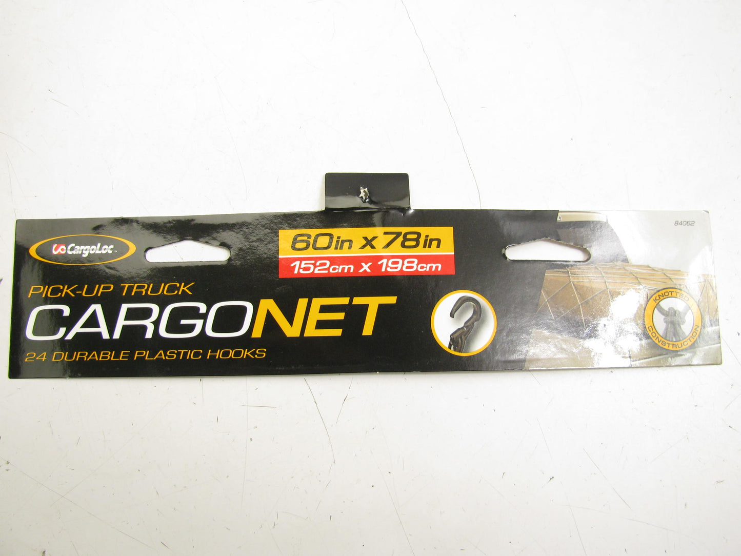 CargoLoc 84062 Pickup Truck Bed Cargo Net  60''x78'',  24 Hooks