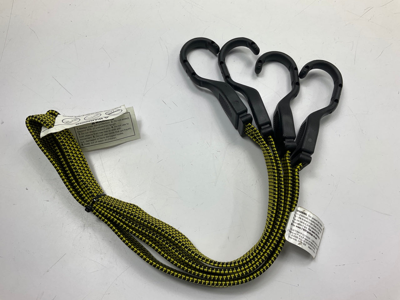 Cargoloc 89936 Truck Bed Flat Bungee Cargo Hold Down Cords, 35'' Long, PAIR