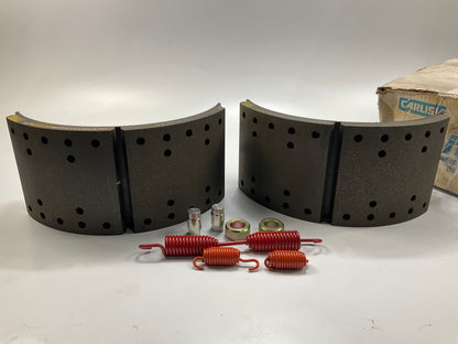 RELINED Carlisle GC4311EG Brake Shoes 4311E 23000 Lb, 16.5'' X 7'', Low Mount Kit