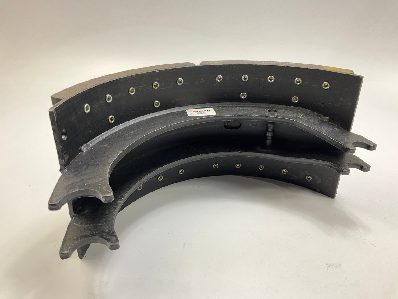 RELINED Carlisle GC4311EG Brake Shoes 4311E 23000 Lb, 16.5'' X 7'', Low Mount Kit