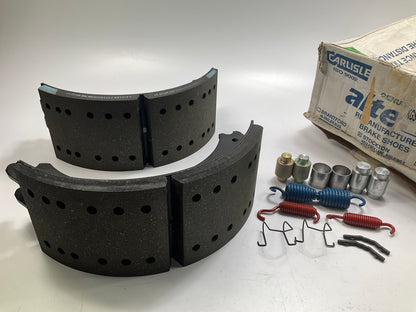 Relined Carlisle KGS4715RQ 16-1/2''x6'' # 4715Q Brake Shoes, 23000 Lbs (23K Lbs)