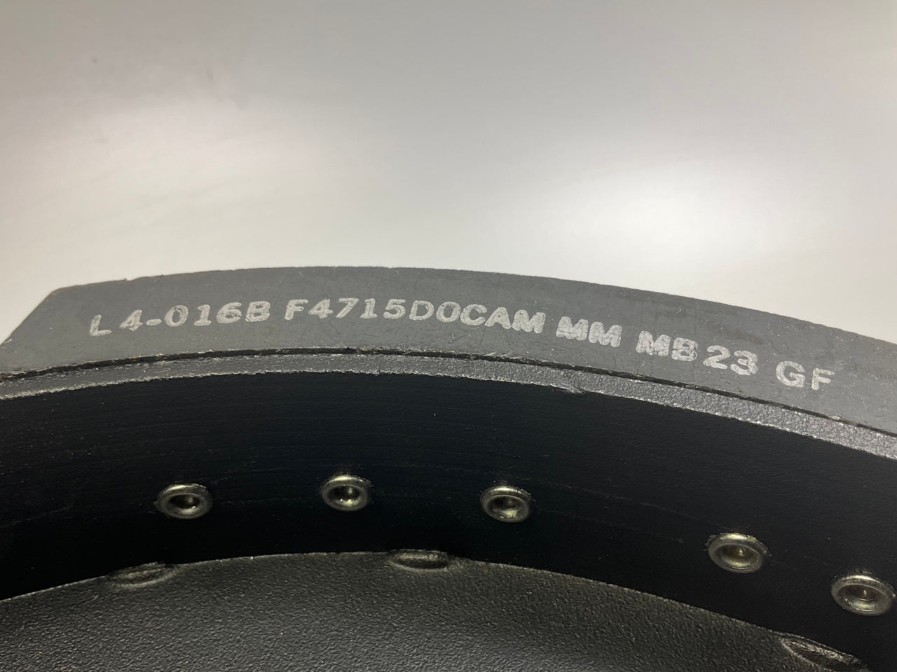 Relined Carlisle KGS4715RQ 16-1/2''x6'' # 4715Q Brake Shoes, 23000 Lbs (23K Lbs)