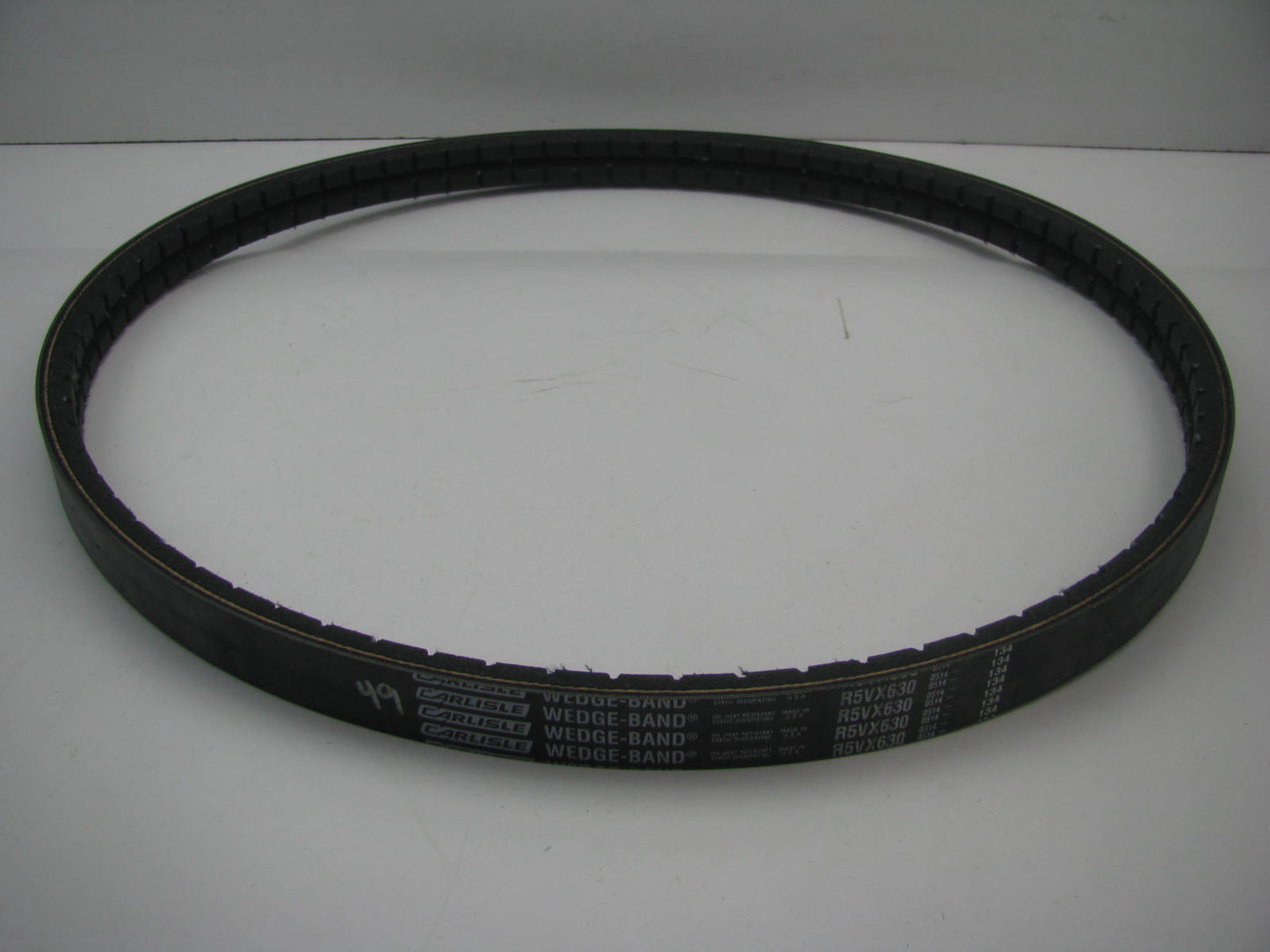 Carlisle R5VX630-2 VX-Wedge Banded Accessory Drive Belt - 1.25 X 62.75 - 2 Stand