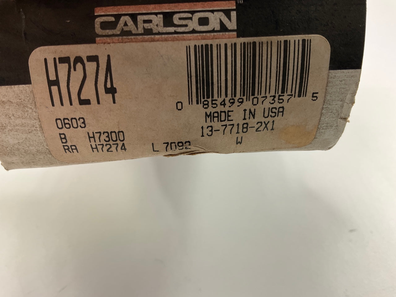 Carlson H7274 Rear Drum Brake Hardware Kit