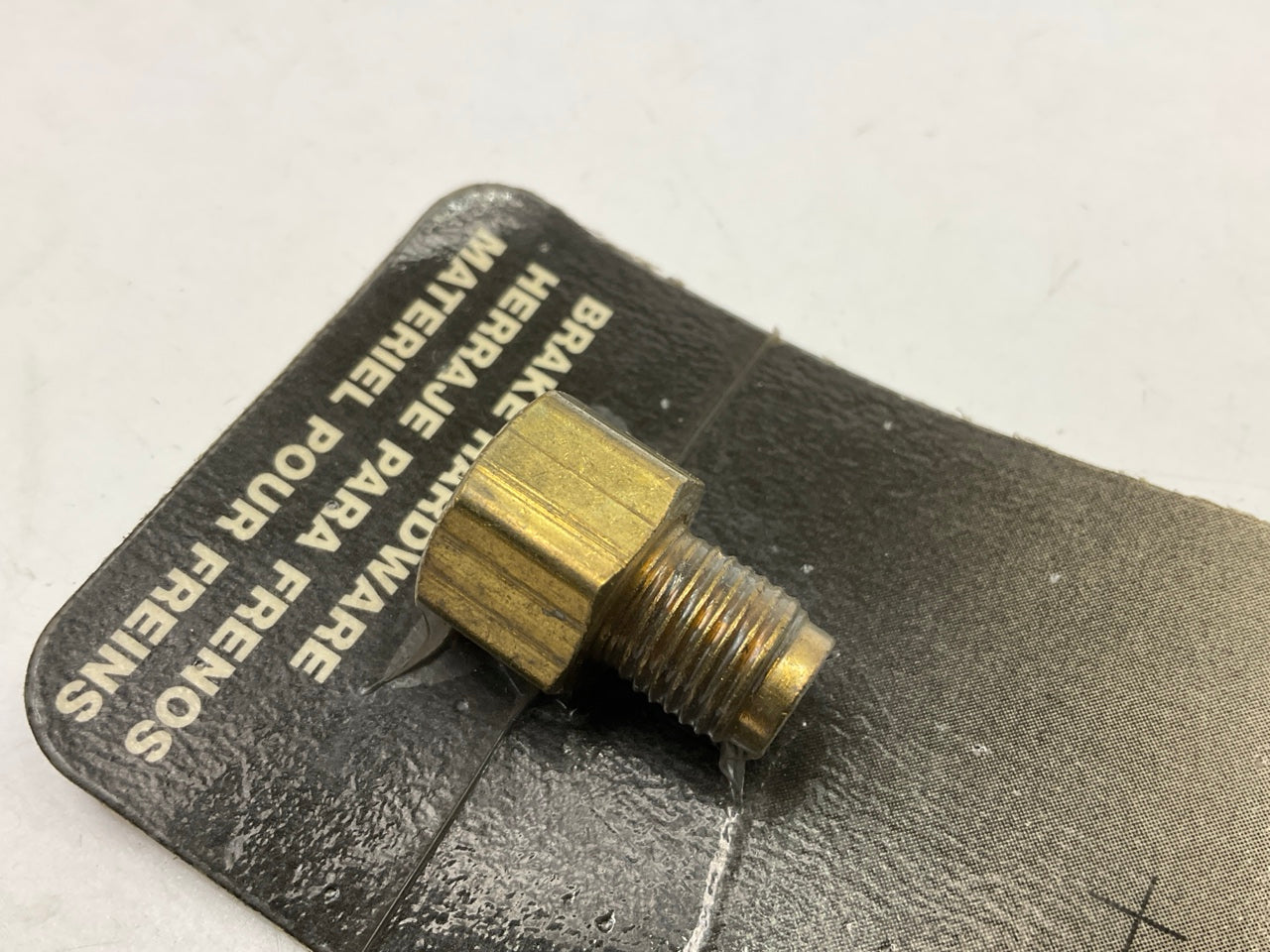 Carlson H8027-2 Brake Line Adapter, 7/16''-24 (1/4'' Line) X 3/8''-24 (3/16'' Line)