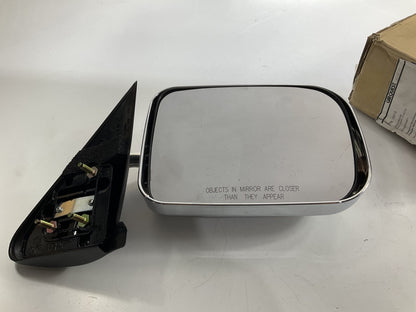 Carquest 10015 Front Right Passenger Side Chrome Manual Foldaway Door Mirror