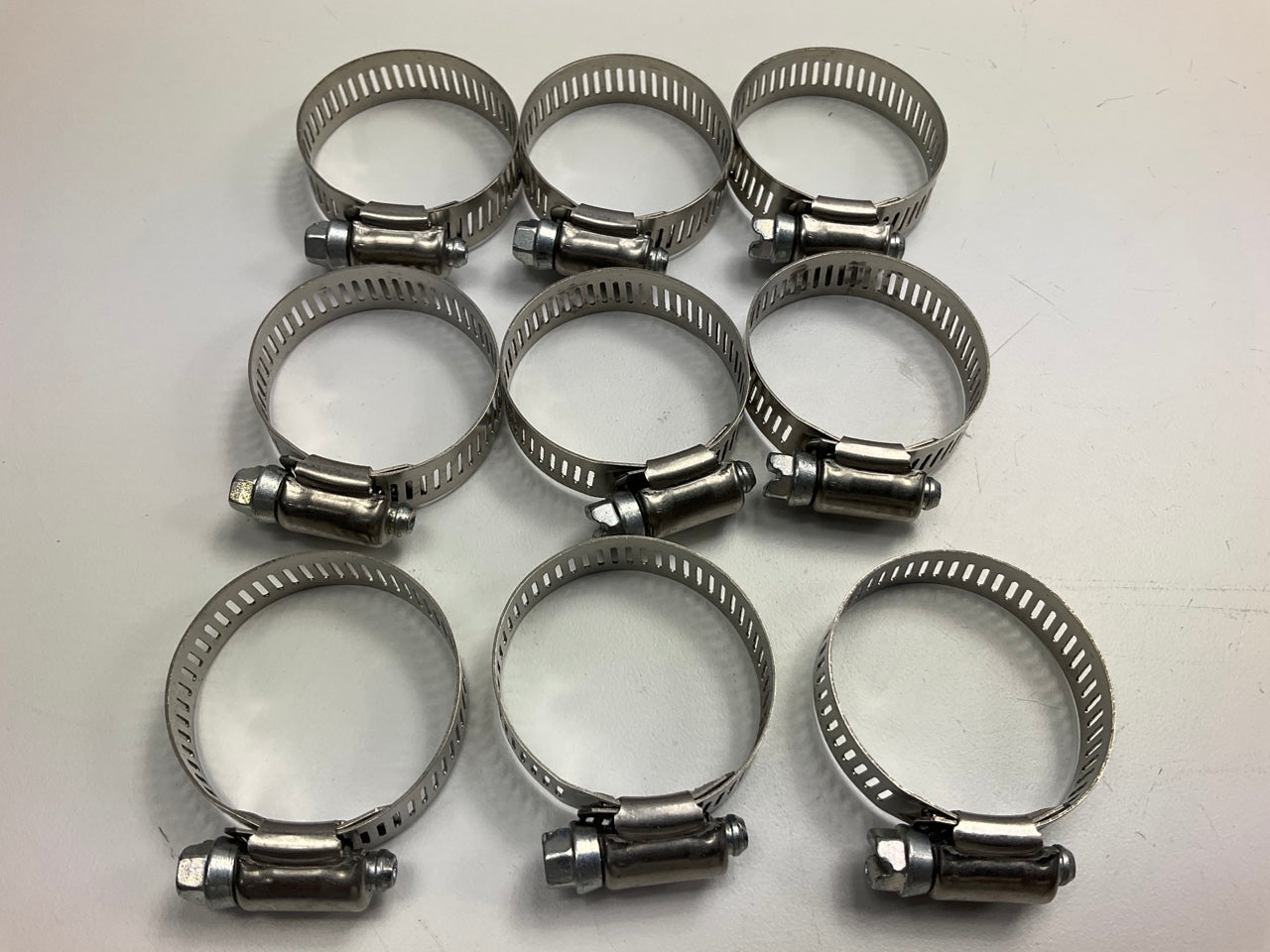 (x9) Carquest 1020CHC Hose Clamps 3/4'' - 1-1/8'' Hose, 1 - 1-1/4'' Pipe