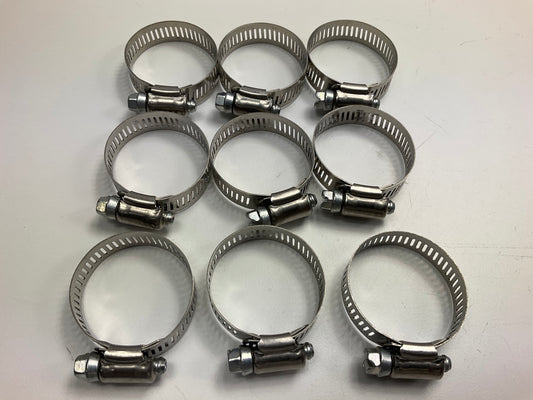 (x9) Carquest 1020CHC Hose Clamps 3/4'' - 1-1/8'' Hose, 1 - 1-1/4'' Pipe