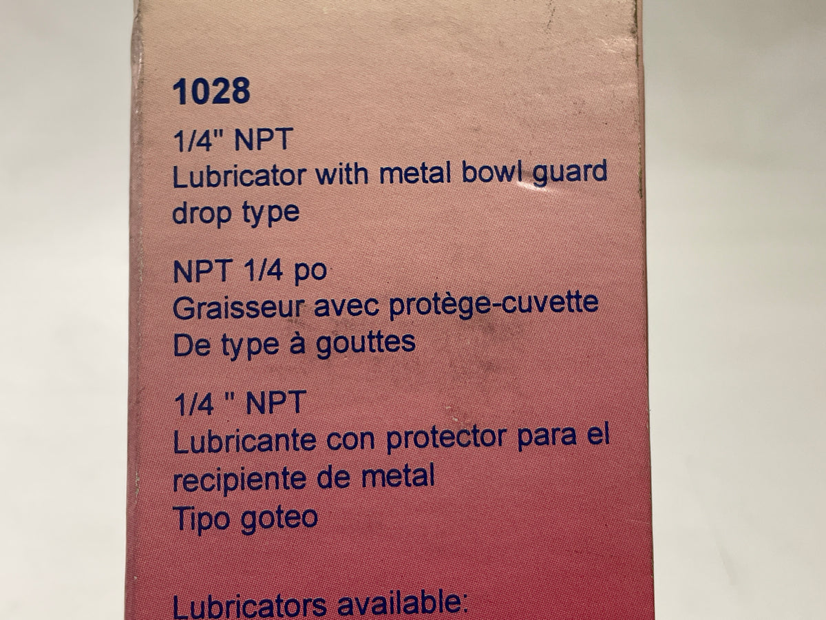 Carquest 1028 Air Tool Lubricator, 1/4'' NPT, 150 PSI 16 SCFM Max