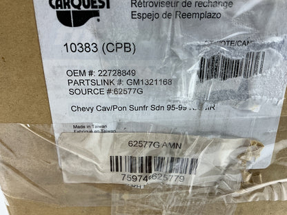 Carquest 10383 Right Passenger Side Manual Door Mirror