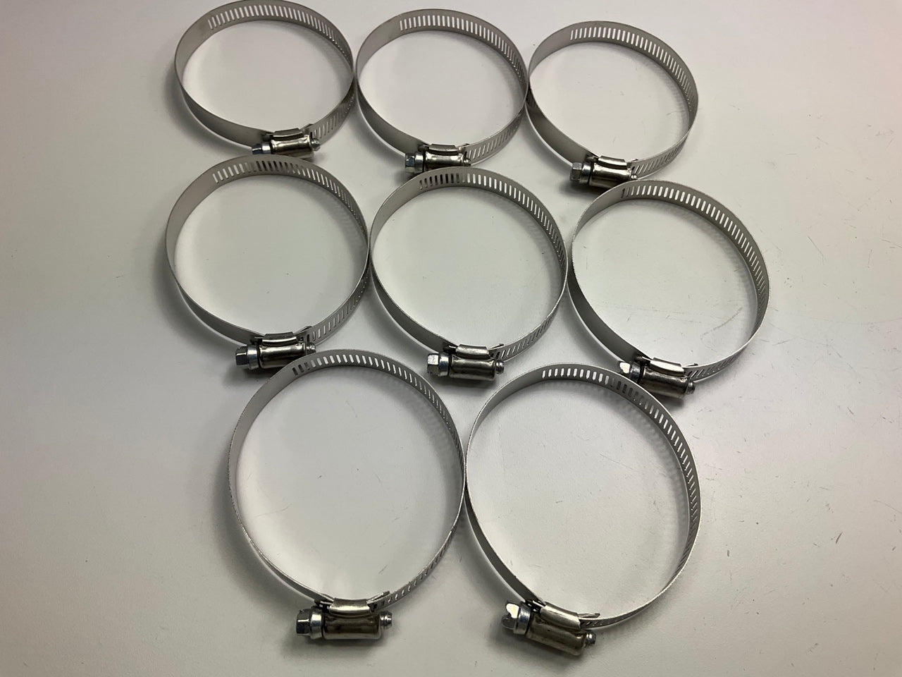 (8) Carquest 1048CHC Hose Clamps - Clamp Diameter: 1-1/2'' - 2-3/4''