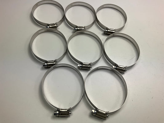 (8) Carquest 1048CHC Hose Clamps - Clamp Diameter: 1-1/2'' - 2-3/4''