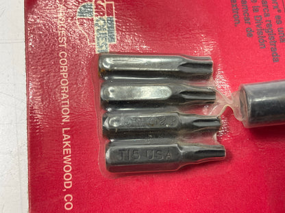 Carquest 14750 Magnetic Torx Screwdriver Set, T-15 T-20 T-25 T-30 Made By Lisle