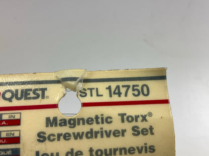 Carquest 14750 Magnetic Torx Screwdriver Set, T-15 T-20 T-25 T-30 Made By Lisle