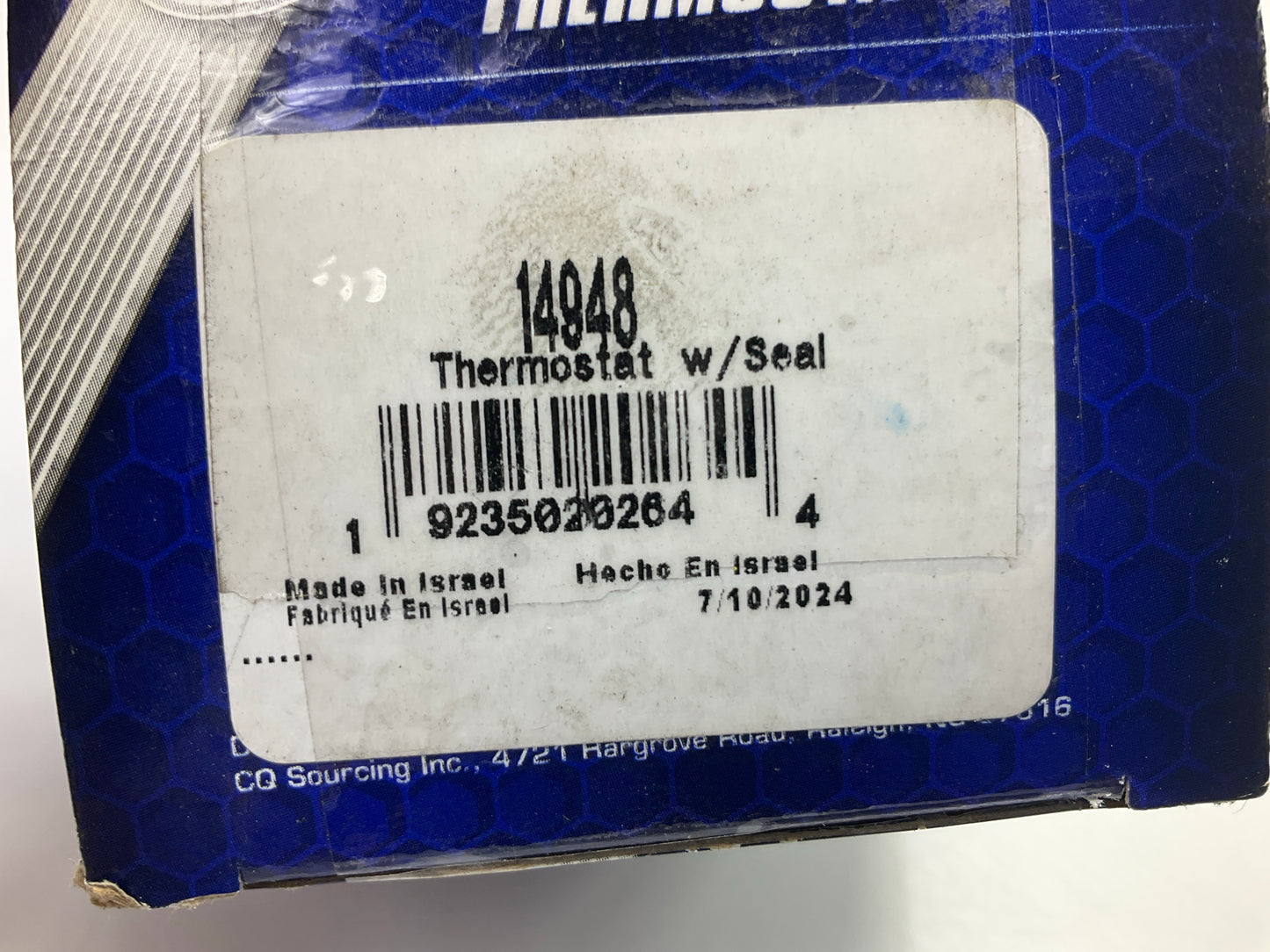 Carquest 14948 Engine Coolant Thermostat, 187 Degree