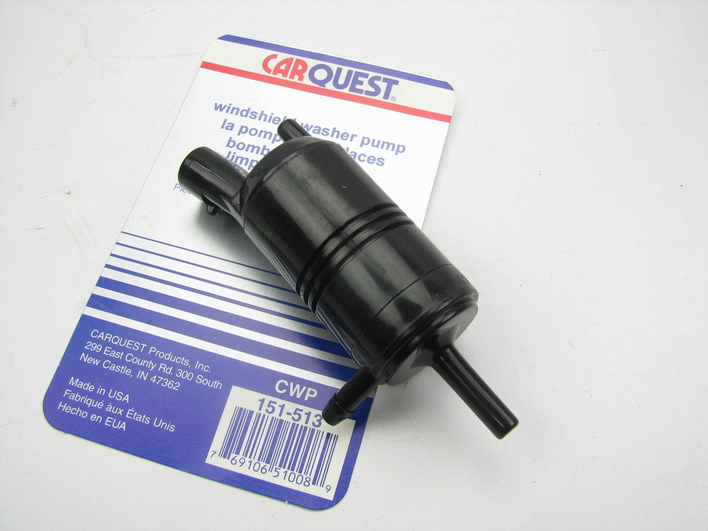 Carquest 151-513 Windshield Washer Pump - Front / Rear