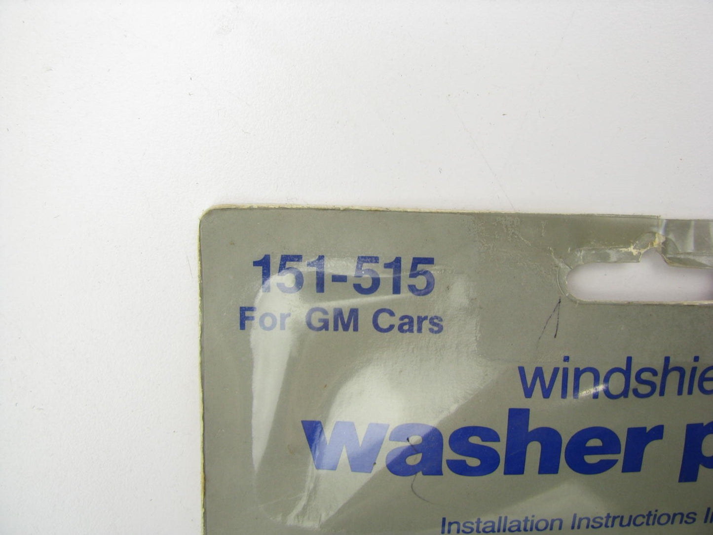 Carquest 151-515 Windshield Washer Pump - Front