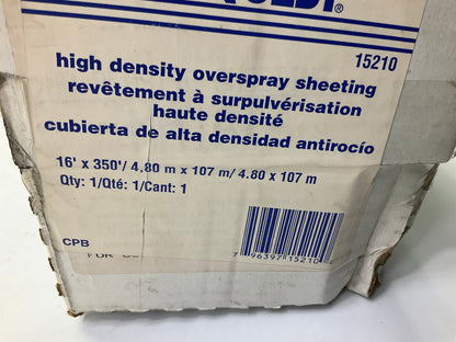 Carquest 15210 High Density Overspray Sheeting, 16' X 350' Long