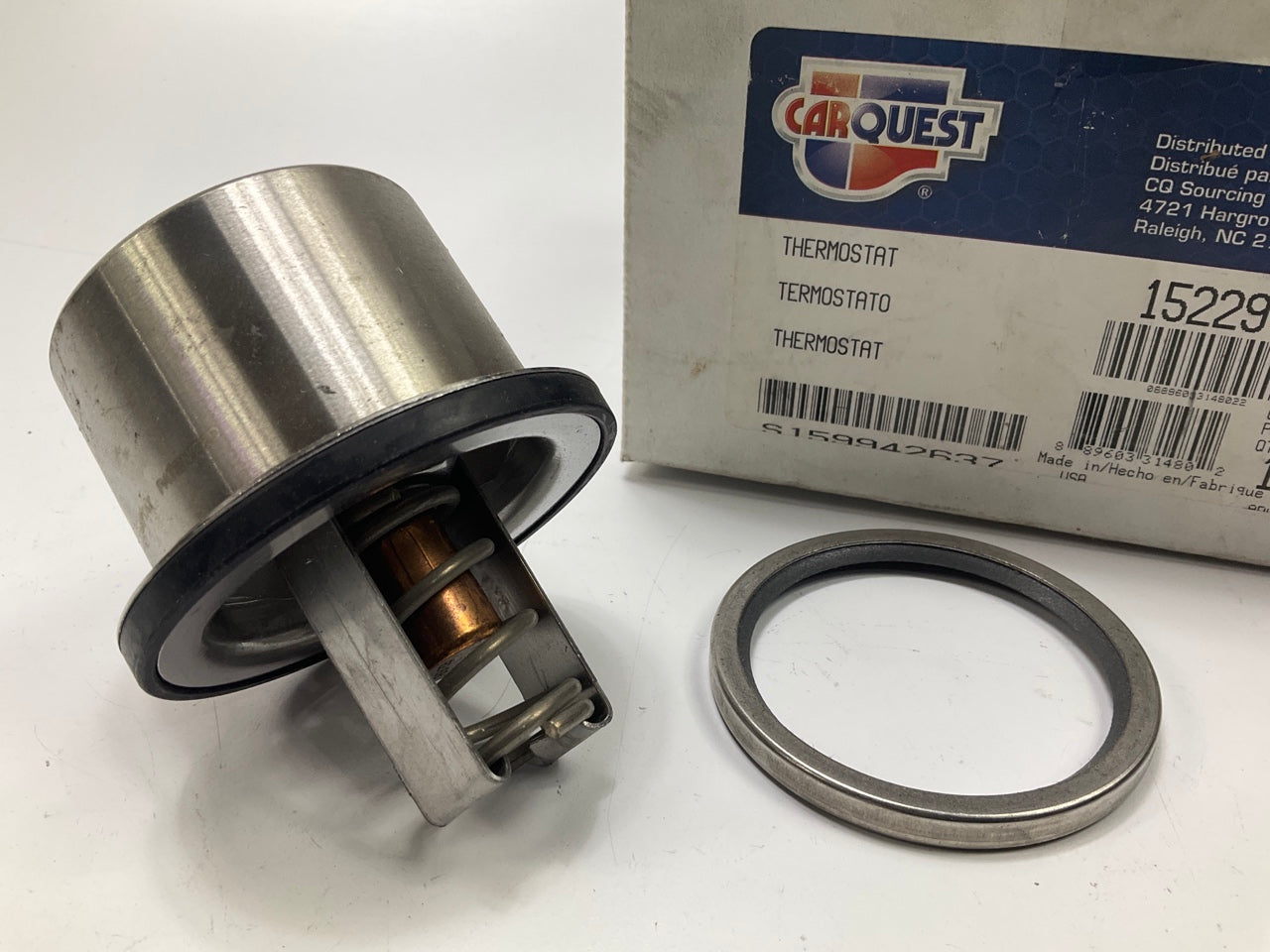 Carquest 15229 Engine Coolant Thermostat - 190 Degrees