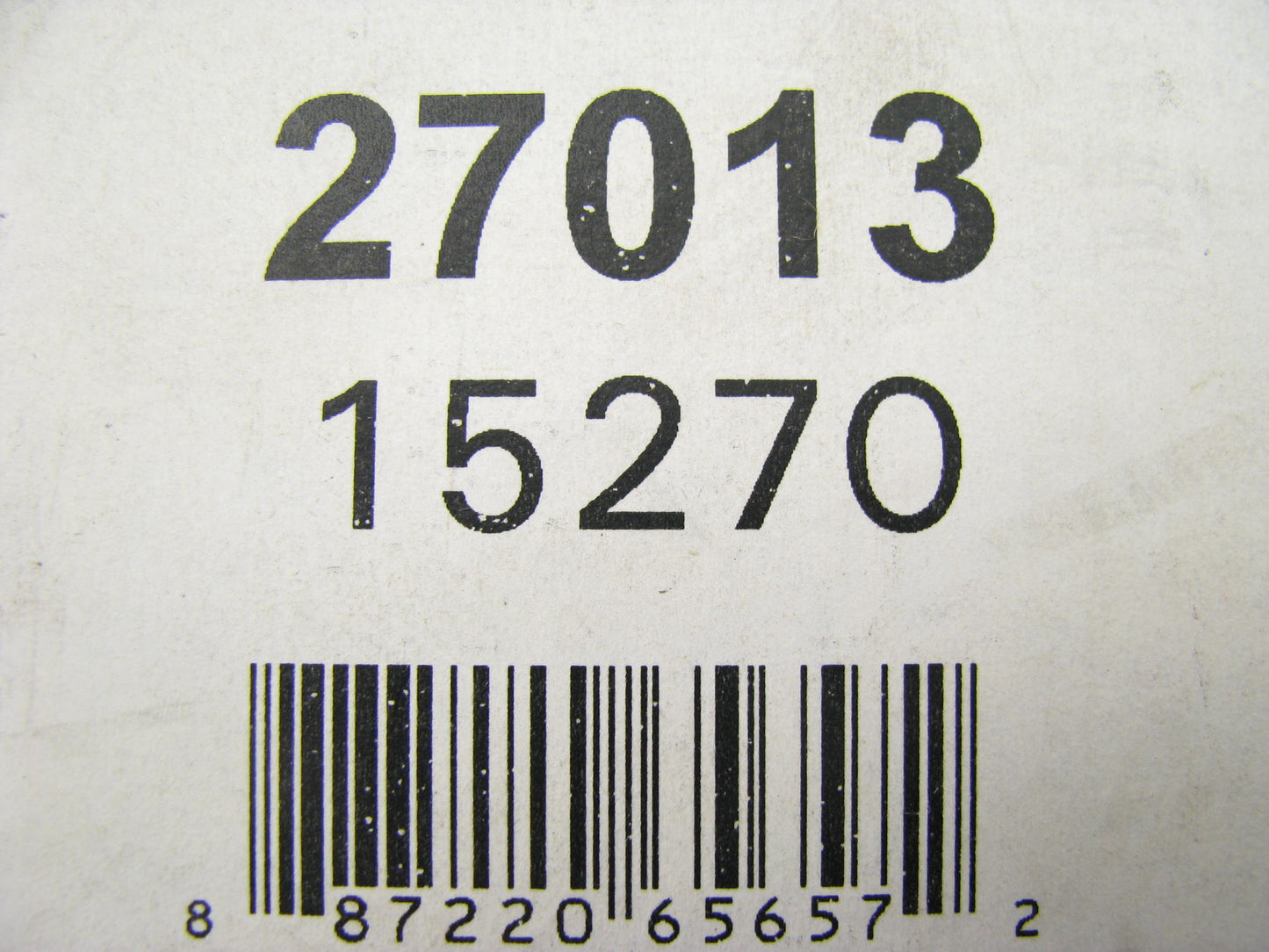 Carquest 15270 Accessory Drive Belt - 0.44'' X 27.00'' - 36 Degree