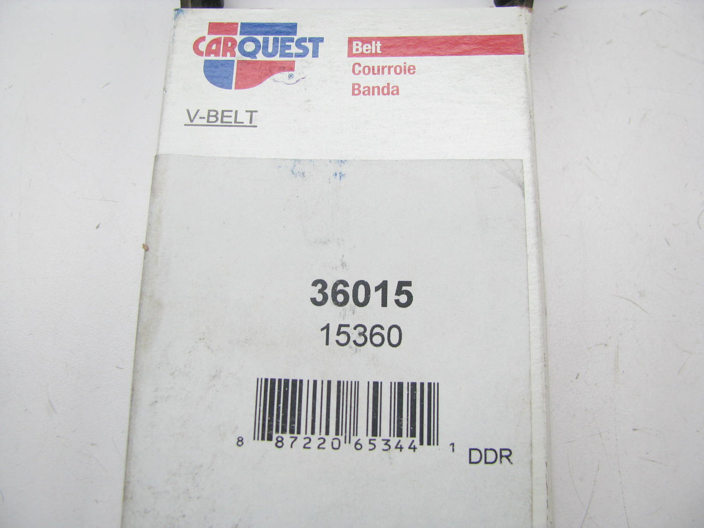 Carquest 15360 Accessory Drive Belt - 0.44'' X 36.00'' - 36 Degree