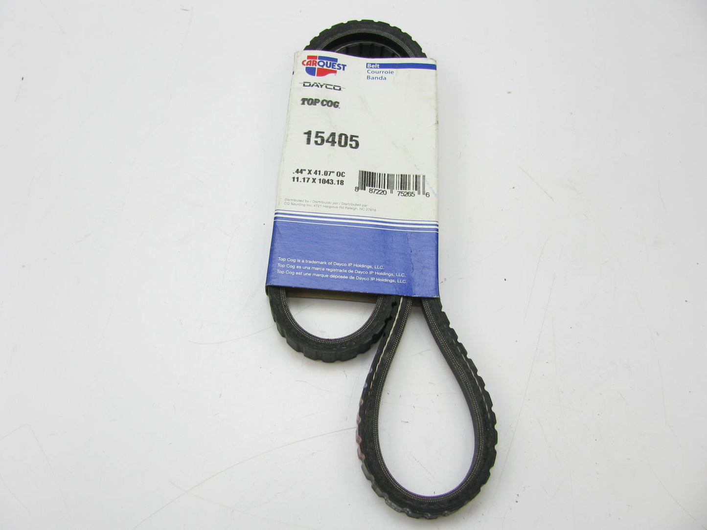 Carquest 15405 Accessory Drive Belt - 0.44'' X 40.50'' - 36 Degree
