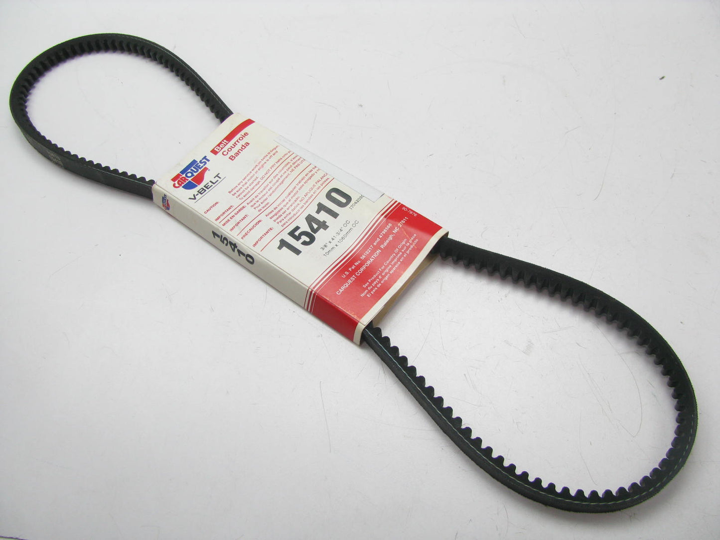 Carquest 15410 Accessory Drive Belt - 0.44'' X 41.00'' - 36 Degree