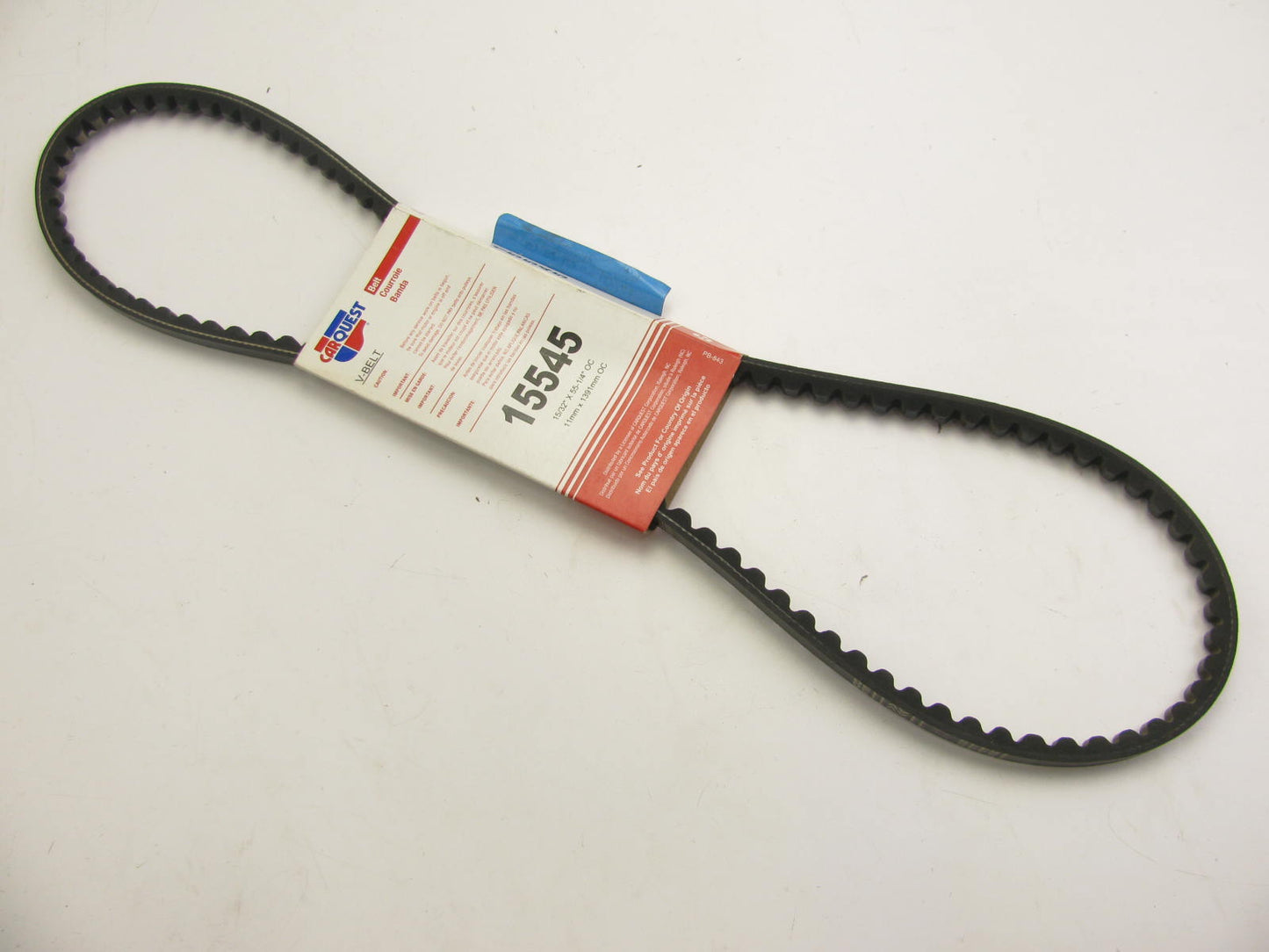 Carquest 15545 Accessory Drive Belt - 0.44'' X 54.50'' - 36 Degree