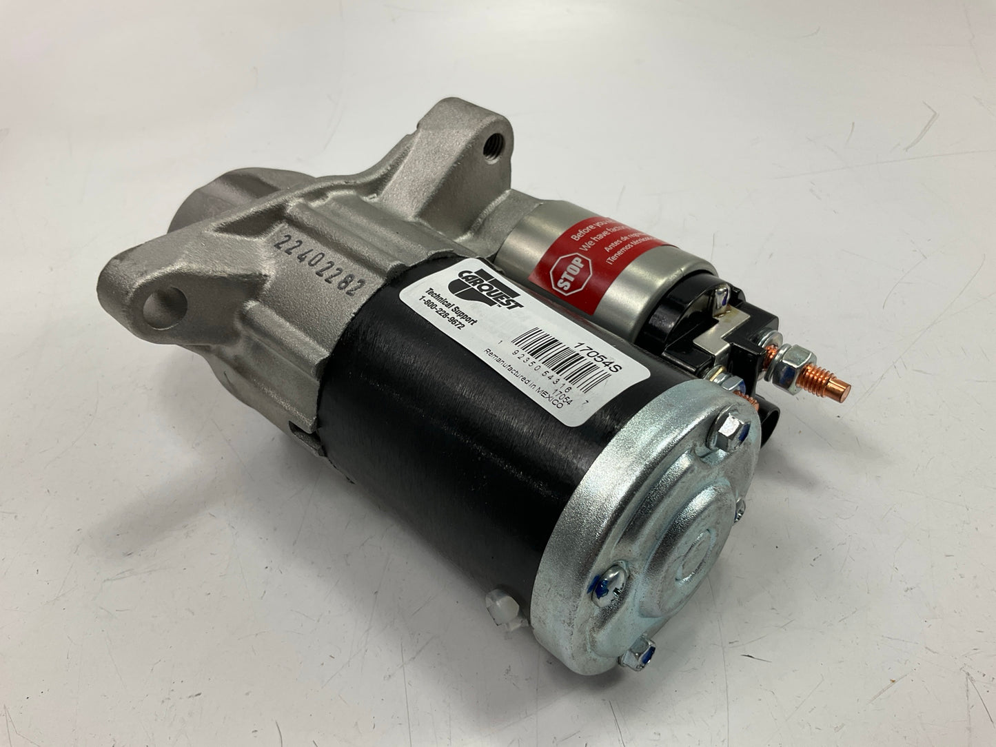 REMAN. Carquest 17054S Starter For 2019-2023 Jeep Cherokee, 2017-19 Compass 2.4L