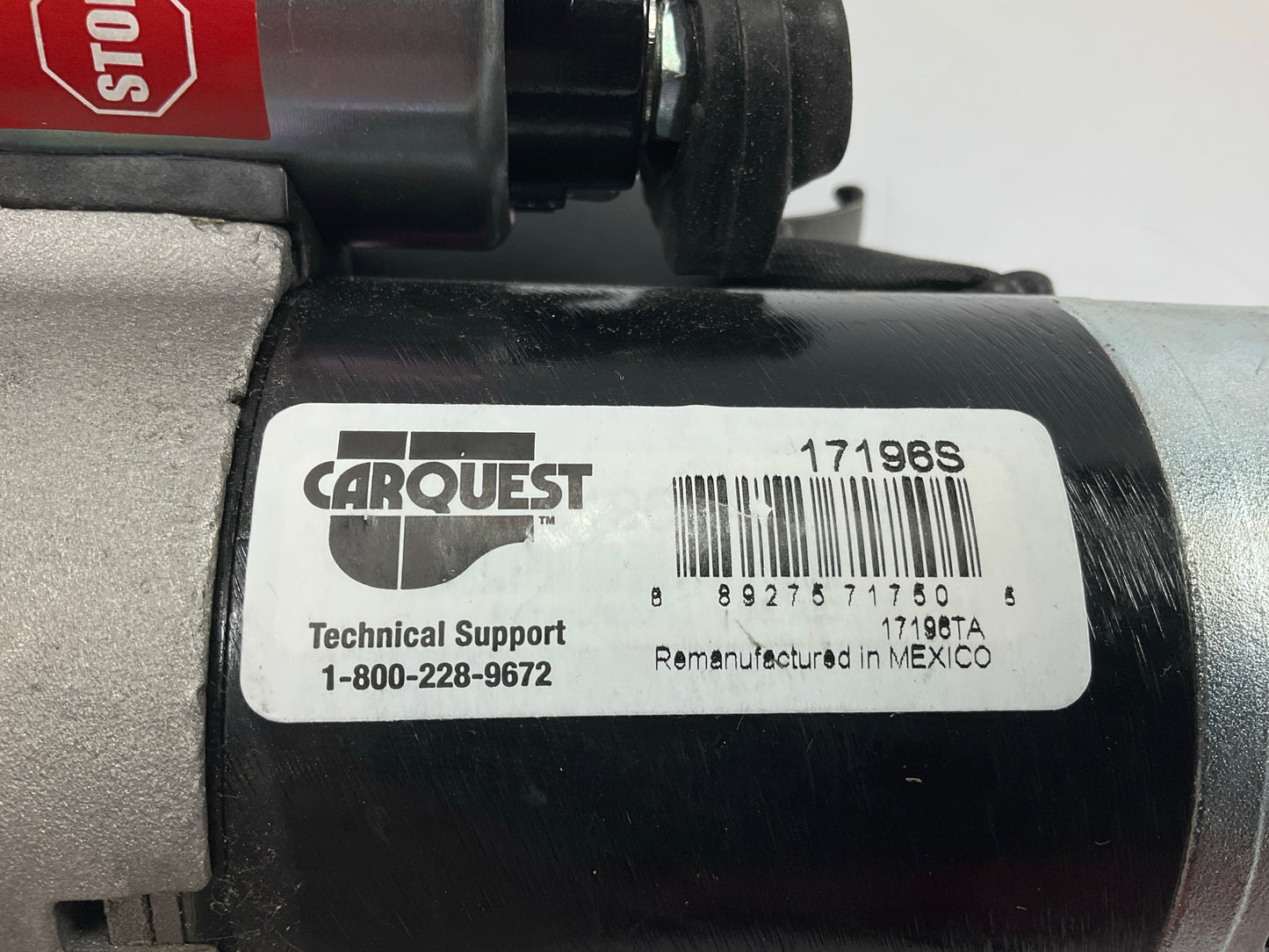 REMAN. Carquest 17196S Starter For 1990-1994 Nissan D21, Pathfinder 3.0L V6