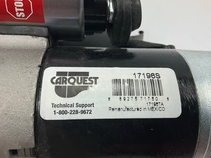 REMAN. Carquest 17196S Starter For 1990-1994 Nissan D21, Pathfinder 3.0L V6
