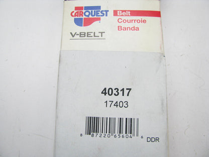 Carquest 17403 Accessory Drive Belt - 0.53'' X 40.25'' - 36 Degree