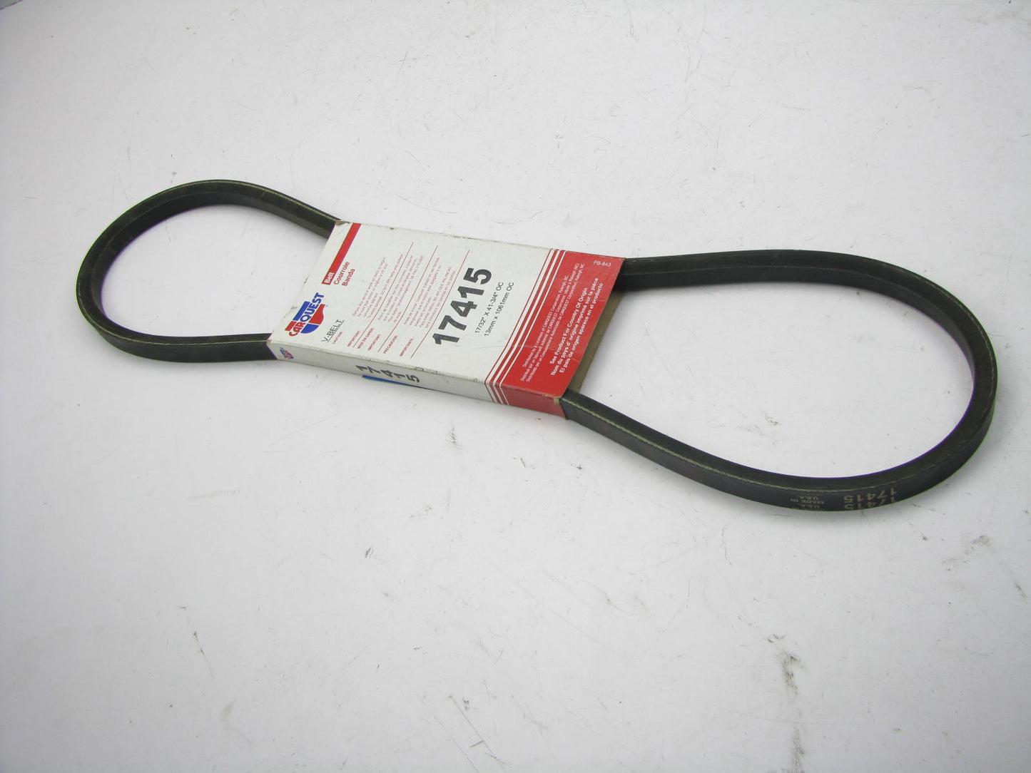 Carquest 17415 Accessory Drive Belt - 0.53'' X 41.50'' - 36 Degree