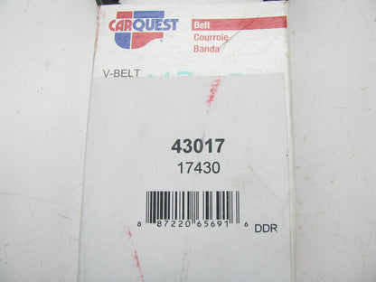 Carquest 17430 Accessory Drive Belt - 0.53'' X 43.00'' - 36 Degree