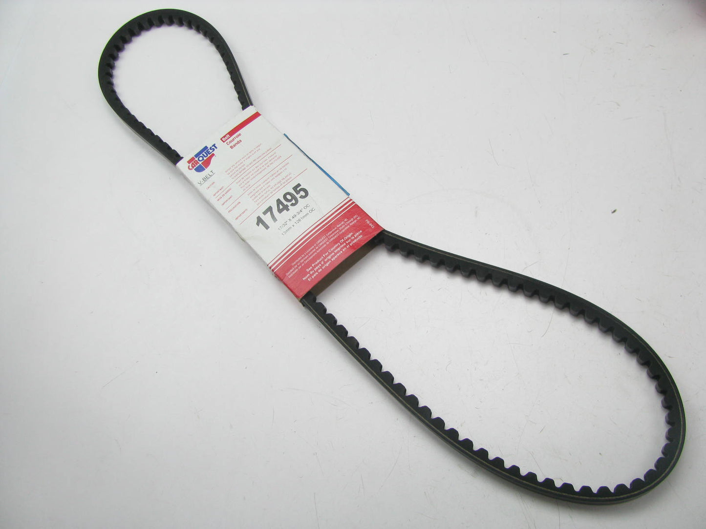 Carquest 17495 Accessory Drive Belt - 0.53'' X 49.50'' - 36 Degree