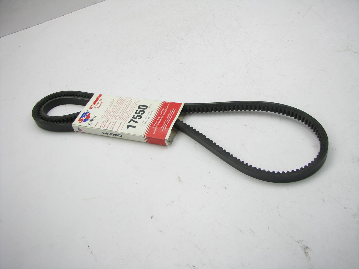 Carquest 17550 Accessory Drive Belt - 0.53'' X 55.00'' - 36 Degree
