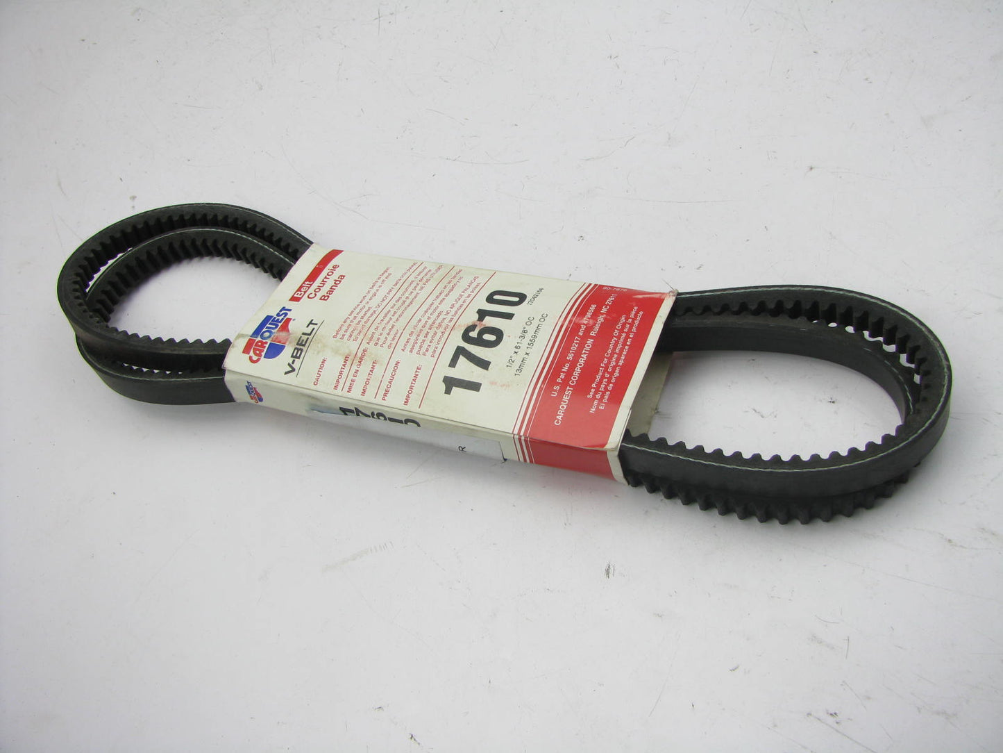 Carquest 17610 Accessory Drive Belt - 0.53'' X 61.00'' - 36 Degree