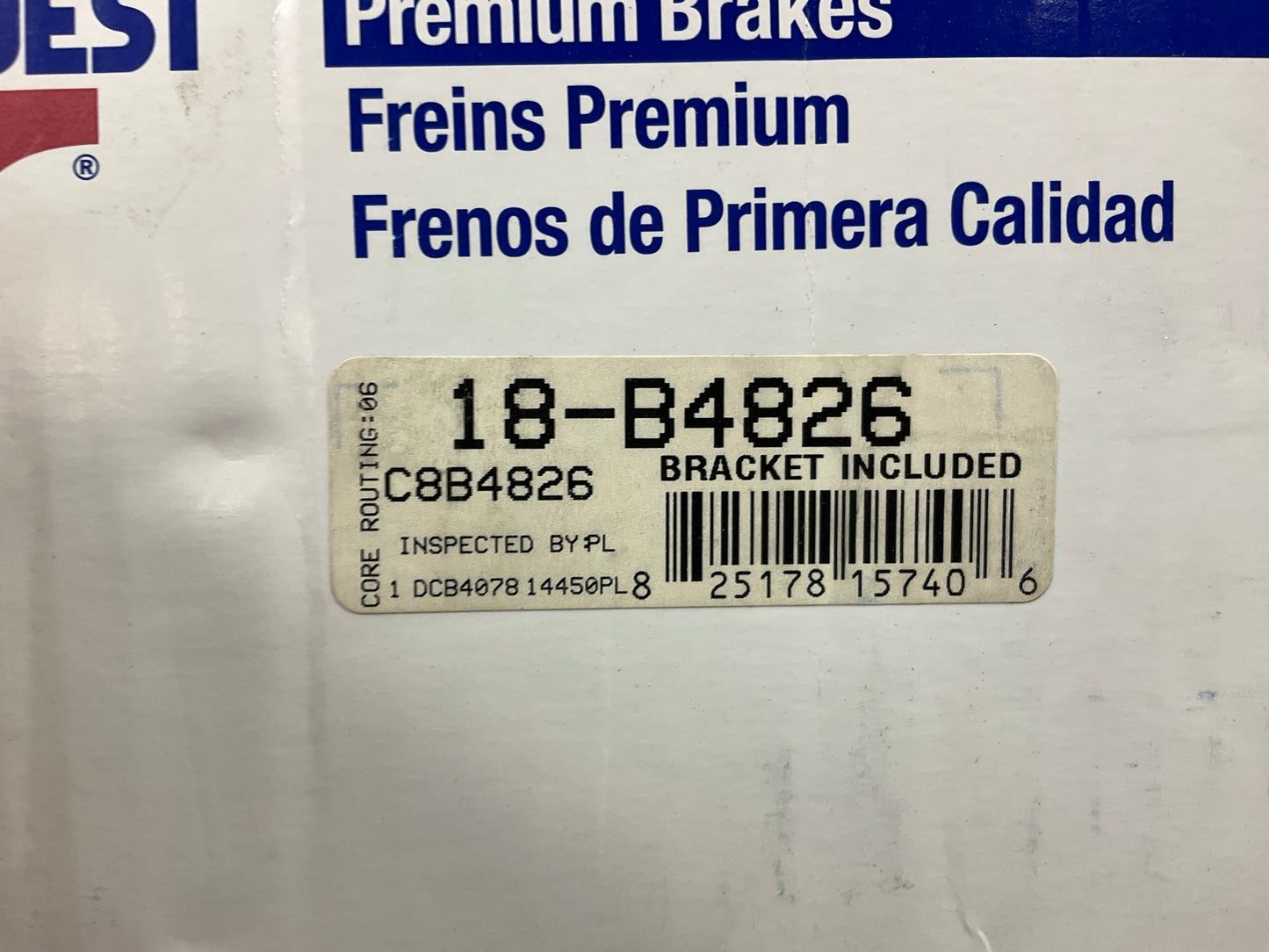 REMAN. Carquest 18-B4826 Front Right Brake Caliper For 1999-2004 Grand Cherokee