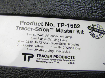 Carquest 200522 A/C Air Conditioning System UV Leak Detection Kit TRACER TP-1582