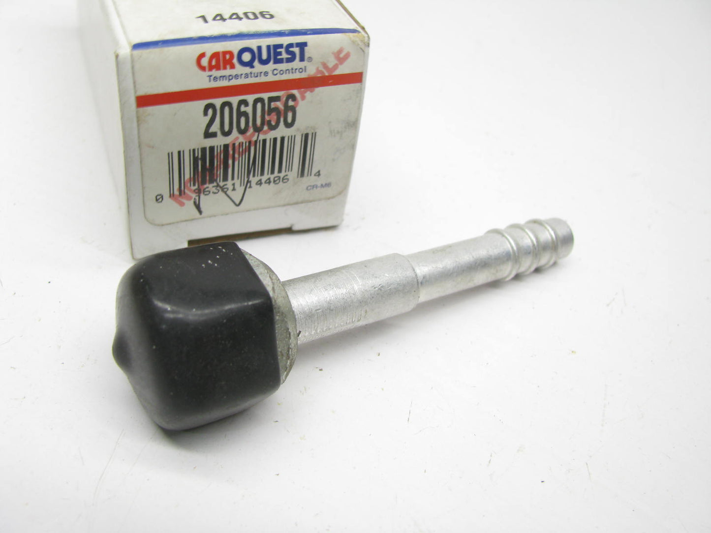 Carquest 206056 A/C Hose End Straight Female - Hose Size 6 - Fitting Size 3/8''