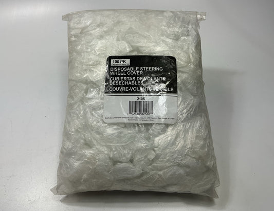 Auto / Body Shop Steering Wheel Protection Covers, Disposable, Bag Of 100 Pcs