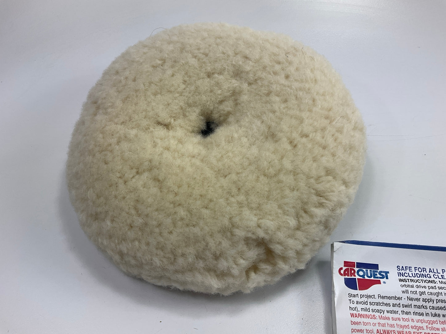Carquest 21170 100% Wool Tuffer Buffer Wheel, 5.5'' Diameter For Drills