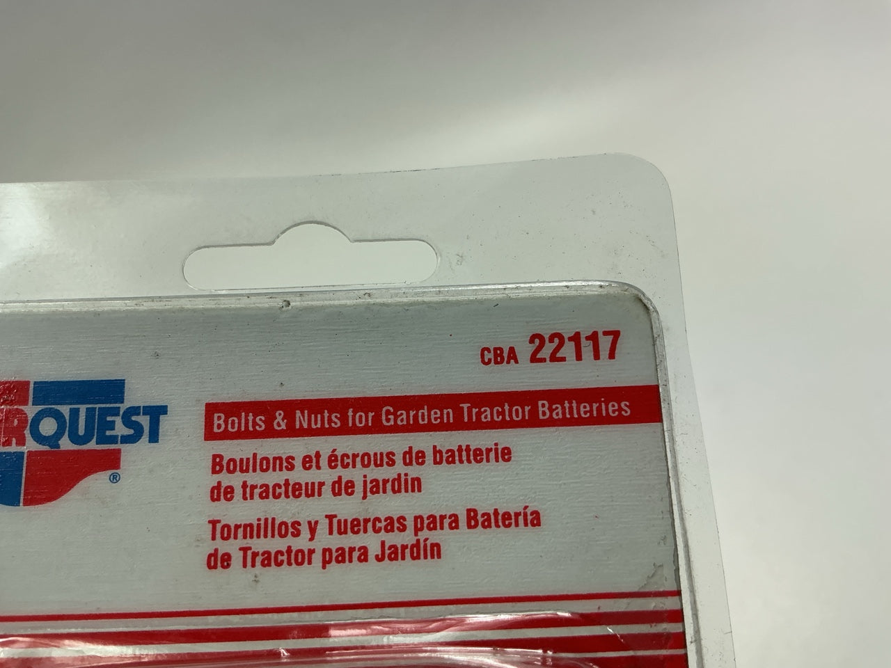 (2) Carquest 22117 Battery Bolts & Nuts For Garden Tractor Batteries