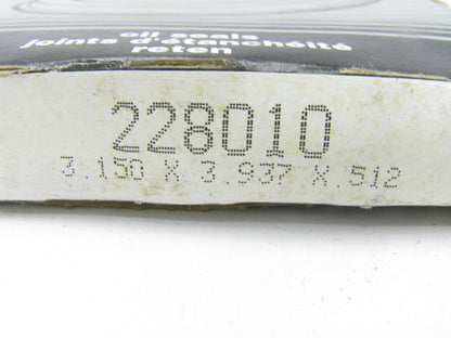 Carquest 228010 Engine Crankshaft Seal Rear - 100mm OD X 80mm ID X 13mm