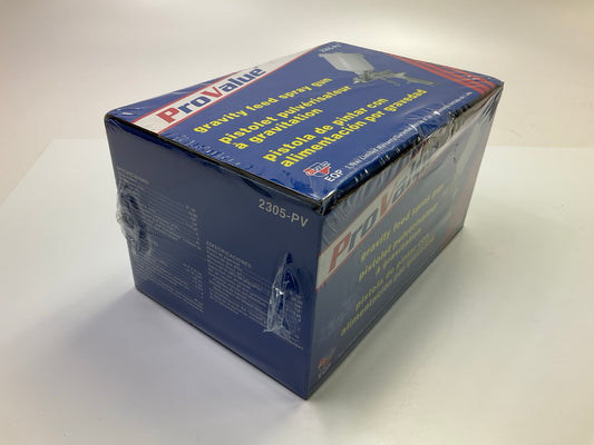 Carquest ProValue 2305PV Standard Gravity Feed Paint Spray Gun